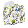 Maxima reusable cloth diaper with leaf designs