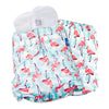 Maxima reusable cloth diaper with fishing cranes design