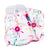 Multi coloured floral designed maxima reusable cloth diaper