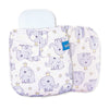 Reusable pocket cloth diaper with royal baby elephants