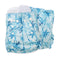 Blue palm tree maxima reusable cloth diaper