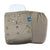 Solid gray reusable pocket cloth diaper